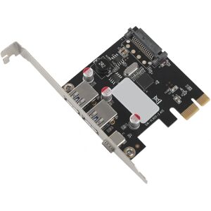 Usb 3.1 Type C Pcie udvidelseskort Pci-e Til 1 Type C og 2 Type A 3.0 Usb Adapter Pci Express Contr