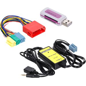 Bil CD Adapter Audio Interface MP3 AUX USB SD Mini 8Pin Forbindes til CD Converter til Volkswagen Skoda Golf Passat