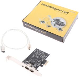 WINE PCIe Firewire-kort til 10 Black Onesize