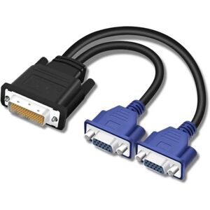 Videokabel DMS 59 til dobbelt VGA-adapter