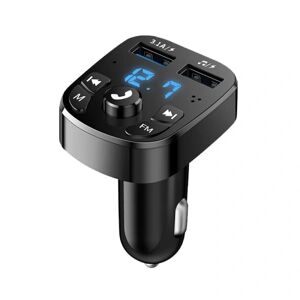 Electro Max Bil Mp3 Afspiller Dual Usb Hurtig Oplader Fm Bluetooth Modtager Bluetooth Kompatibel 5.0 Fm Sender