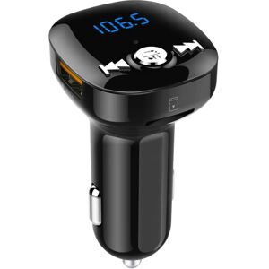 INF FM-sender til bilen - Bluetooth-adapter med QC3.0 biloplader