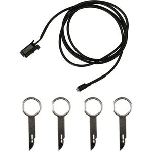 Bil audio input kabel adapter Radio stik AUX erstatnings kabel adapter til Ford Fiesta Focus 6000 CD, Model: Sort 29