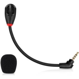 Udskift Game Mic 3,5 mm mikrofon til Kingston HyperX Cloud Flight / Flight S Gaming Headset Tilbehør Sort 15 cm Mic- Perfet