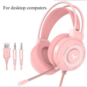 BATTERY Gaming Headset Headset med 7.1 Surround Sound Stereo, Headset CDQ