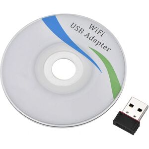 Mini USB trådløs adapter Netværkskort USB 2.0 Wifi Dongle 2,4HHz 600Mbps til WIN/MAC