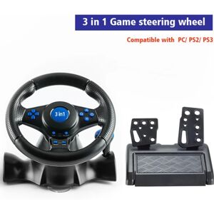 Til Switch/Xbox One/360/PS4/PS2/PS3/PC Racing Game Seven-in-One-rat Black three-in-one