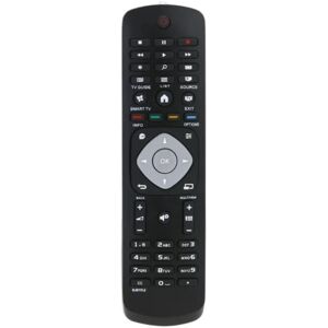 MTK TV fjernbetjening Erstatning til Philips YKF347-003 Black