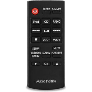 ny fjernbetjening til Panasonic Audio Stereo System Player N2qayc000058 Controller