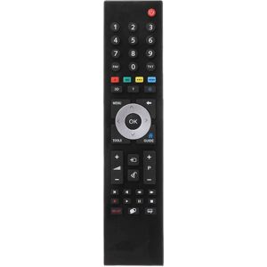 DAO Udskiftningsfjernbetjening Tp7187 Til Grundig Tp7187r Til Smart Tv Fjernbetjening Medieafspiller tilbehør [DB] Black