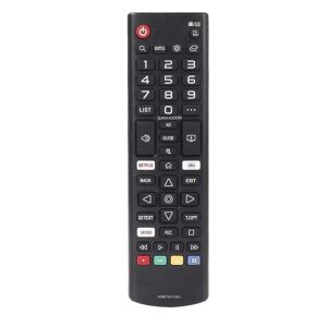 DAO Fjernbetjening med Prime Video Apps til Lg 2019 Smart Tv Akb75675301 Akb75095308 Akb75675311 [DB] black