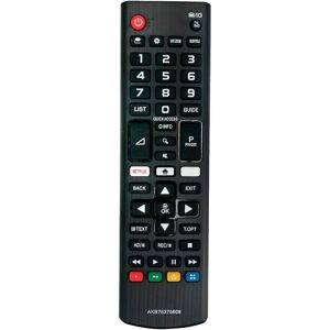 LEIGELE Udskiftet Fjernbetjening Akb75375608 Til Lg Tv black black