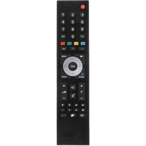 Udskiftningsfjernbetjening Tp7187 Til Grundig Tp7187r Til Smart Tv Fjernbetjening medieafspillertilbehør [DB]-Perfet Black