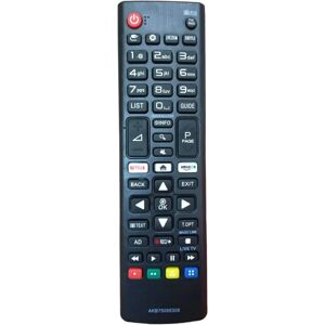 TV-fjernbetjening AKB75095308 Ny erstatningsfjernbetjening passer til forskellige LG Ultra HD TV-knapper til LG TV 28MT49S 32LJ610V 43UJ630V 43UJ634V