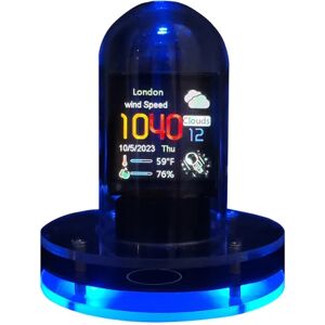 WINE Nixie Tube Clock Smart Wifi Glow Tube Clocks Digitalt bord