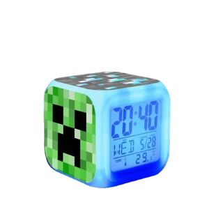 Natlys ur, Minecraft vækkeur farveskifter - Perfet