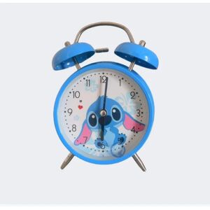 Stitch Cartoon Dual Bell Alarm Clock Bedside ur