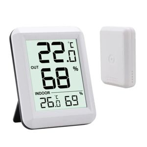 Trådløs Wifi-termometer Digital termohygrometer indendørs udendørs