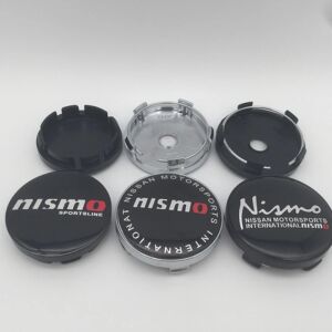 DAO 4 stk 56 mm 60 mm 65 mm 68 mm Nismo Gtr-logo Bilemblem Hjul Nav Center Cap Badge Covers Sticker Styling Tilbehør, 56 mm Nismo Sticker1 [DB]