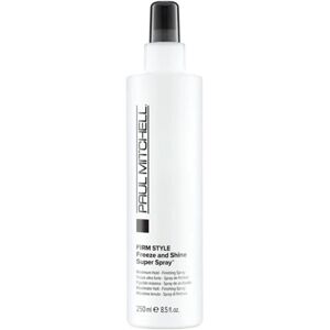 Paul Mitchell Firm Style Freeze and Shine Super Spray 250ml Transparent