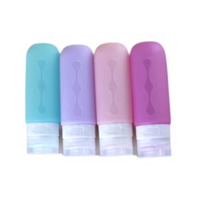 INF Genopfyldelige silikone rejseflasker til shampoo lotion 90 ml 4-