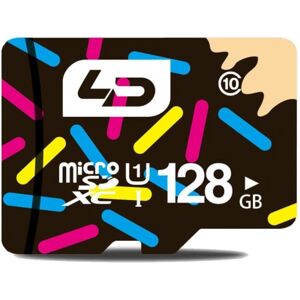 MTK LD 128 GB højhastighedsklasse 10 Micro SD/TF-hukommelsesdatalagr Black