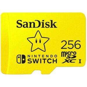 SanDisk MicroSDXC Nintendo Switch 256GB UHS-I,100/90