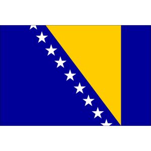 Hiprock Flag fra Bosnien Bosnia