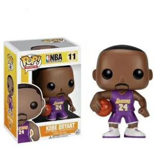 Mwin Funko pop sort Mamba Kobe kurv NBA stjerne hånd model lila Kobe