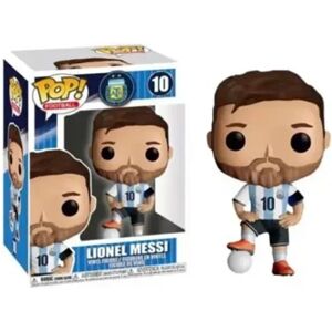 Toyz Land Funko Pop Fodbold Stjerner Lionel Messi #10 Dekoration Ornamenter Action Figur Samling Model Legetøj