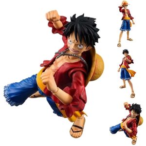 One Piece Monkey D. Luffy Action Figur Anime Samleobjekter Pvc Model Legetøj Variabel Action Dukker Fans Gave