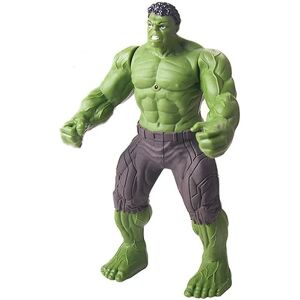 LEIGELE Spider-men Actionfigurer Legetøjsdukke Decor Superhelte Avengers Iron Man Hulk Captain America Børn Drenge Piger Gave Hulk