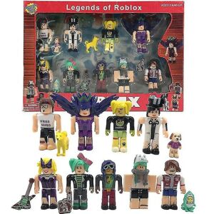 HKWWW Spil Roblox Figurer Legetøj 7-8 cm Pvc Actions Figur Børnekollektion[HK] 4 Multicolor