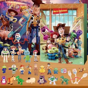 2023 Jule-adventskalender Nedtælling 24 søde Toy Story Legetøj