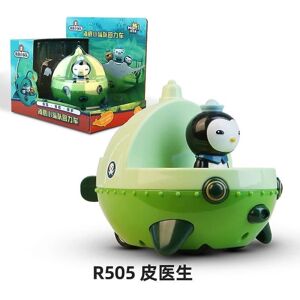 The Octonauts Pull Back Bilbåd Model Havfruer Kwazii Peso Anime Action Figur Legetøj Til Børn Baby Børn Fødselsdagsgave-WELLNGS