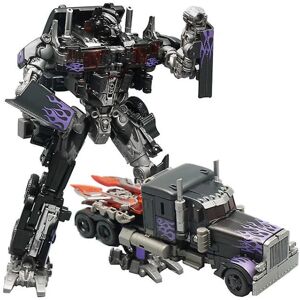 FMYSJ Bmb Ny 21 cm Transformation Boy Legetøj Omlakeret version Robot Car Anime Action Figurer Deformation Truck Model Børn H6001-3 Ss38 (FMY) 17CM 8001B