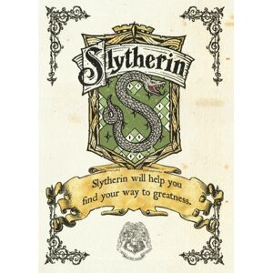 A3 print - Harry Potter - Slytherin Crest Multicolor