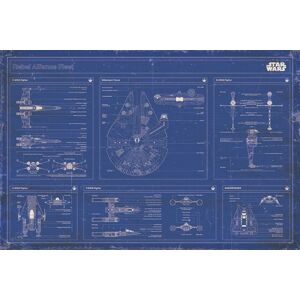 ART Star Wars - Oprørsalliancens flådeplan Multicolor