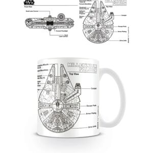 Star Wars - Millennium Falcon Sketch Multicolor