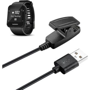 Kompatibel med Garmin Forerunner 35-oplader, udskiftning af ladeklemmekabelledning til Garmin Forerunner 35 (forerunner 35-oplader)