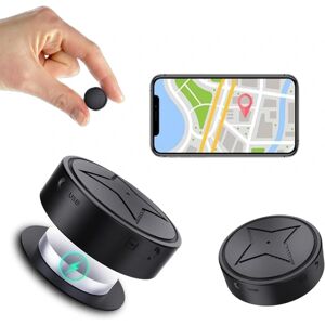 brand Køretøjs GPS Tracker - Intet abonnement, Stærk Magnetisk Anti-Lost Tracker, Real-Time GPS Locator med gratis app