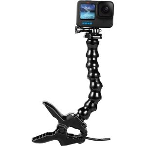 Jaws Flex Clamp Mount med svanehals Kompatibel med GoPro Hero