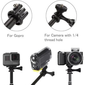 Tech-Protect Monopad og Selfie Stick Gopro Hero - Sort Black