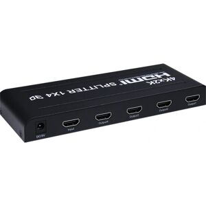 INF 1x4 HDMI-splitter til 4 skærme 4K