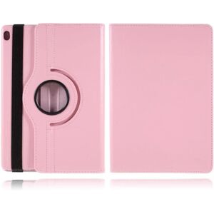 Generic Lenovo Tab M10 360 graders roterbart læder Etui - Lyserød Pink