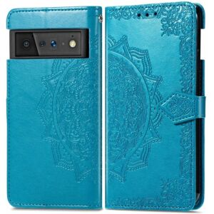 Generic Mandala Google Pixel 6 Flip Etui - Blå Blue