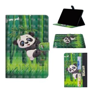 Generic iPad Mini (2019) lædercover dekoreret med lyspletter - bambus pa Multicolor