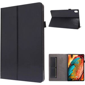 Generic Lenovo Tab P11 to-folds læder Etui - Sort Black