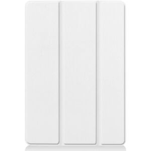 MTK Apple iPad 10.2 2021/2020/2019 Trifoldet Stand Tablet-Taske - Hv White