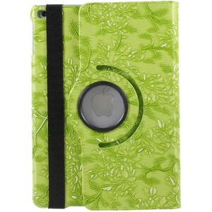 MTK 360 graders roterende stativ Grapevine Pattern Case til iPad 9.7 Green